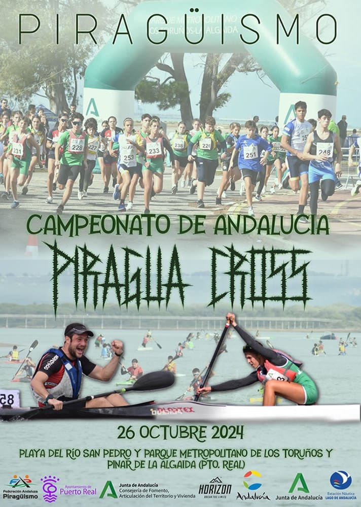 Puerto Real acogerá el 26 de octubre una nueva edición del Campeonato de Andalucía de Piragua Cross