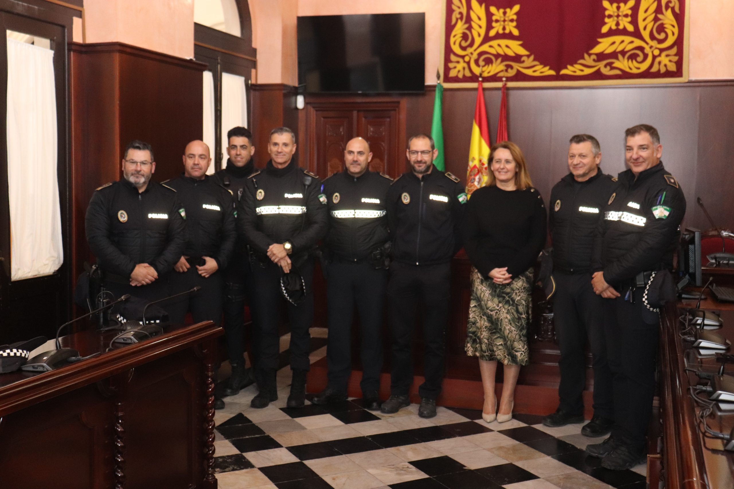 Dos agentes toman posesión de su plaza de Policía Local