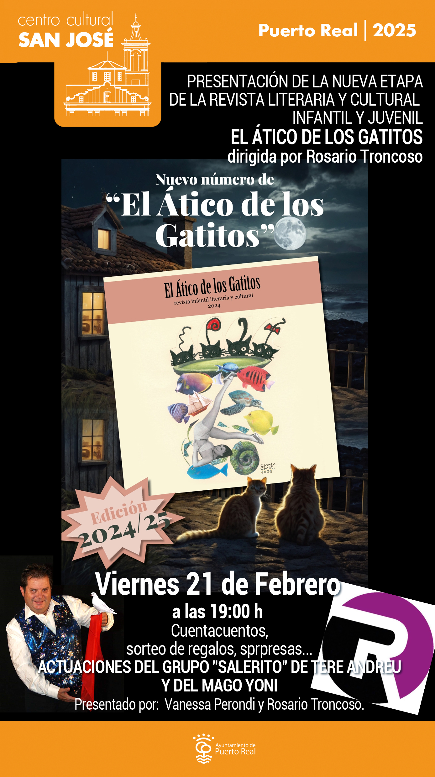 Presentación del nuevo número de “El ático de los gatitos”