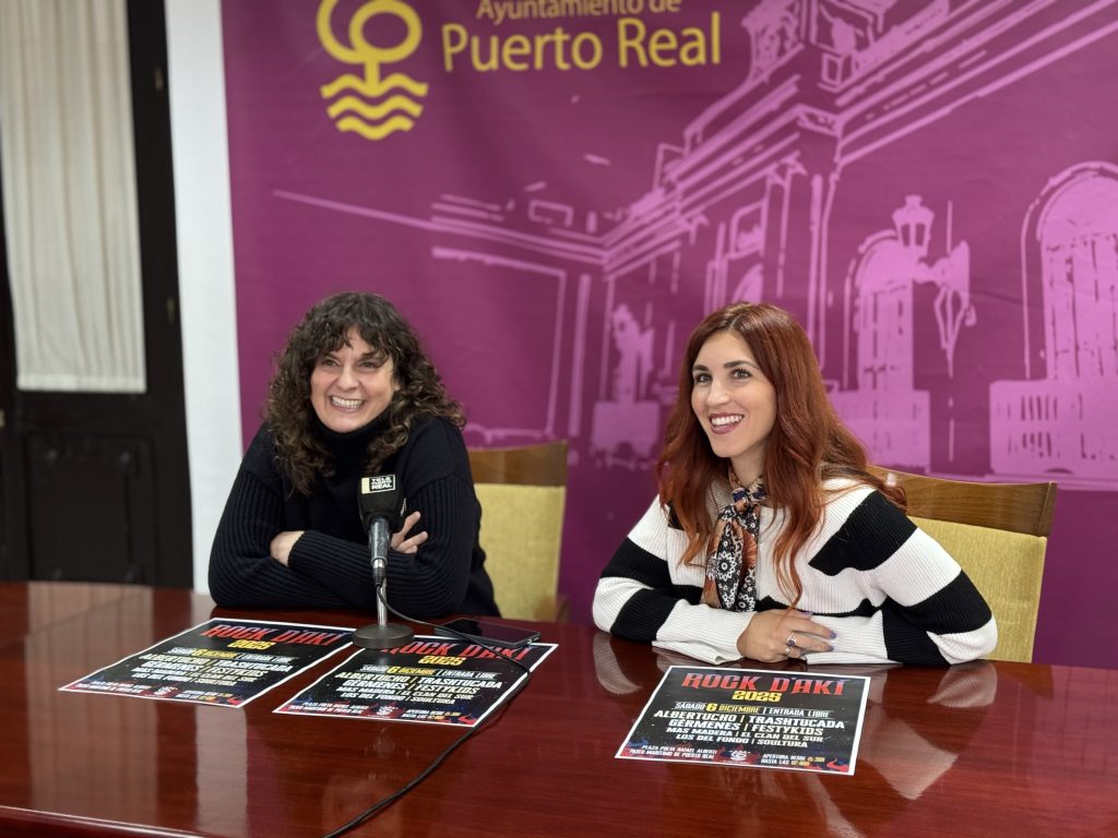 El Ayuntamiento de Puerto Real presenta Rock D´Akí 2025 con ocho bandas en la Plaza Poeta Rafael Alberti