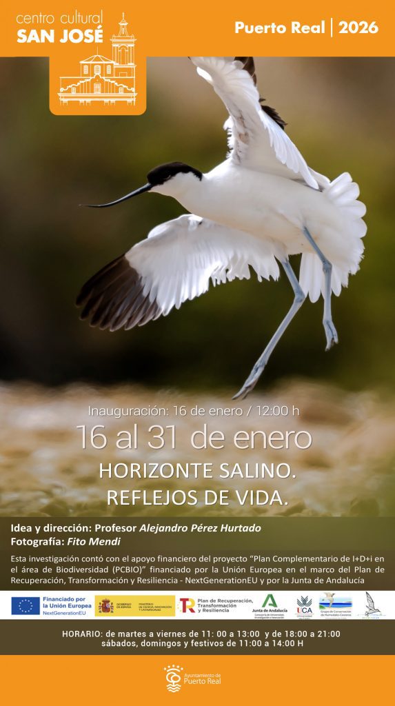 El Centro Cultural San José acoge la exposición “Horizonte Salino. Reflejos de vida” del 16 al 31 de enero