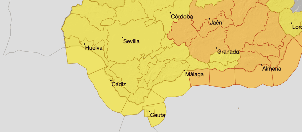 Puerto Real desciende a aviso amarillo por vientos y fenómenos costeros mientras continúa el temporal