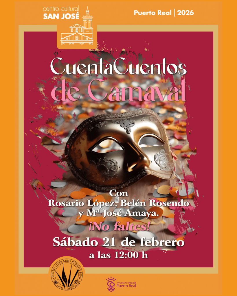 Cuentacuentos de Carnaval este sábado en el Centro Cultural San José