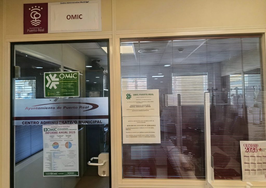 La OMIC de Puerto Real atendió 1.337 consultas en 2025, un 15% más que en años anteriores