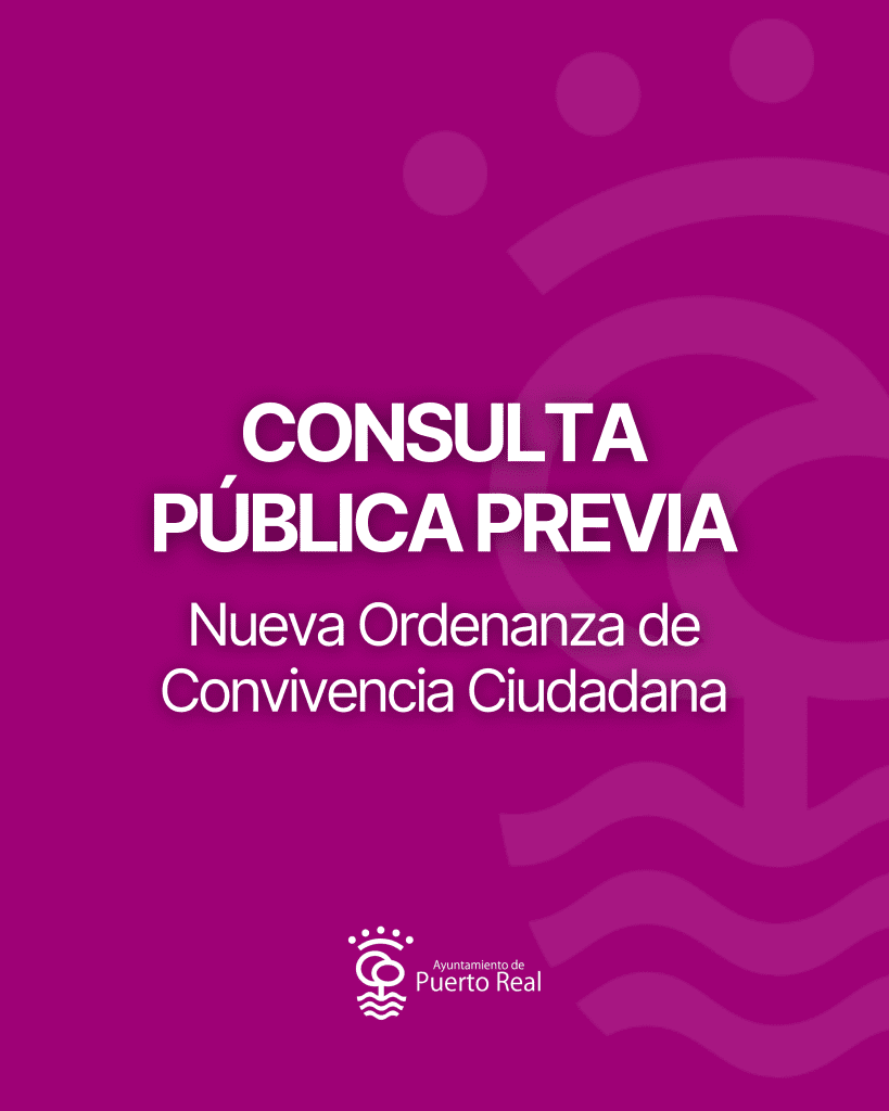 El Ayuntamiento abre consulta pública previa para la nueva Ordenanza de Convivencia Ciudadana