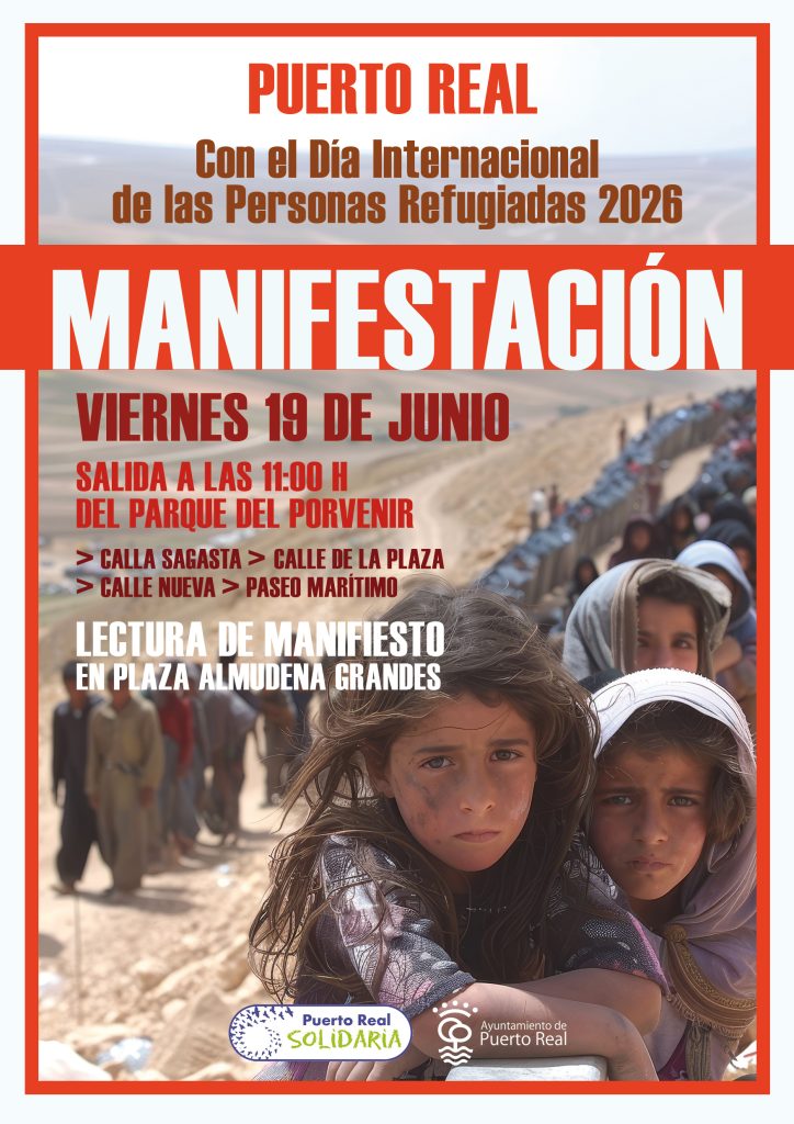 Puerto Real se moviliza por el Día Internacional de las Personas Refugiadas