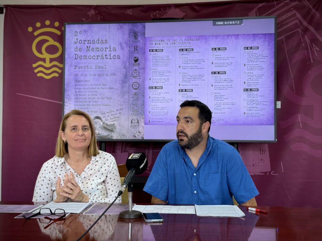 Puerto Real celebra del 12 al 25 de junio las II Jornadas de Memoria Democrática