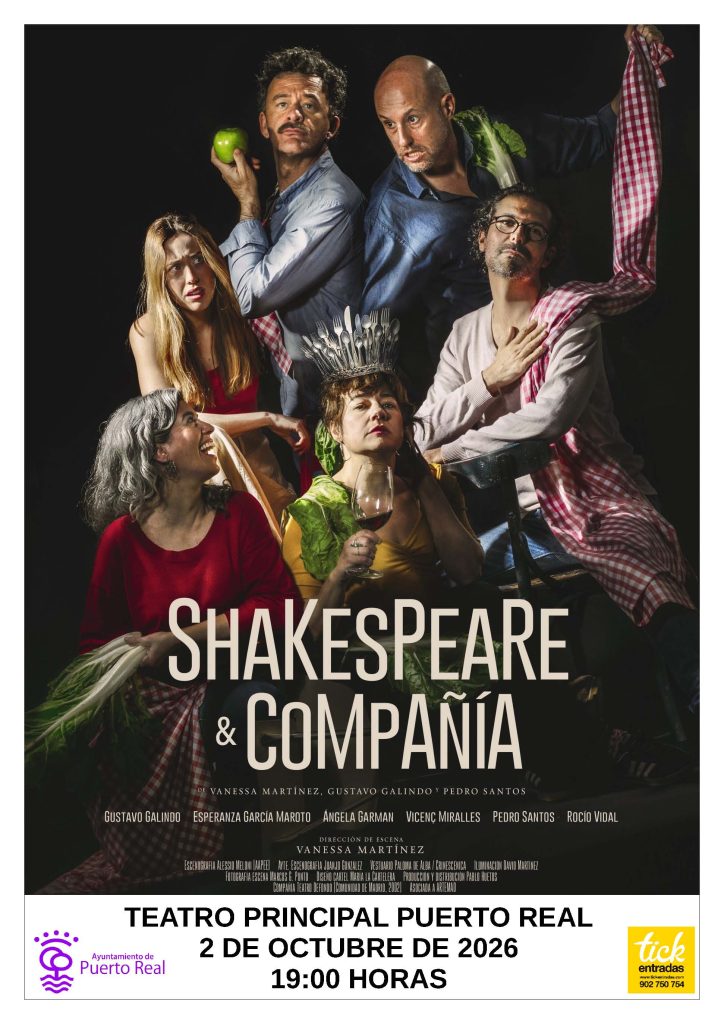 El Teatro Principal recibe este viernes a Teatro Defondo con Shakespeare & Compañía