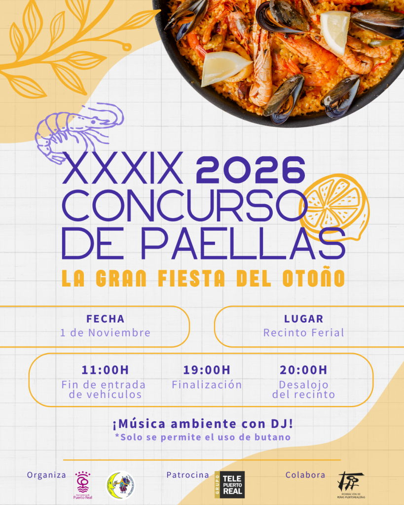 El XXXIX Concurso de Paellas se celebrará el próximo 1 de noviembre en el recinto ferial de Las Canteras