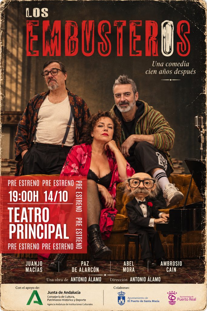 Preestreno de “Los embusteros” el 14 de octubre en el Principal